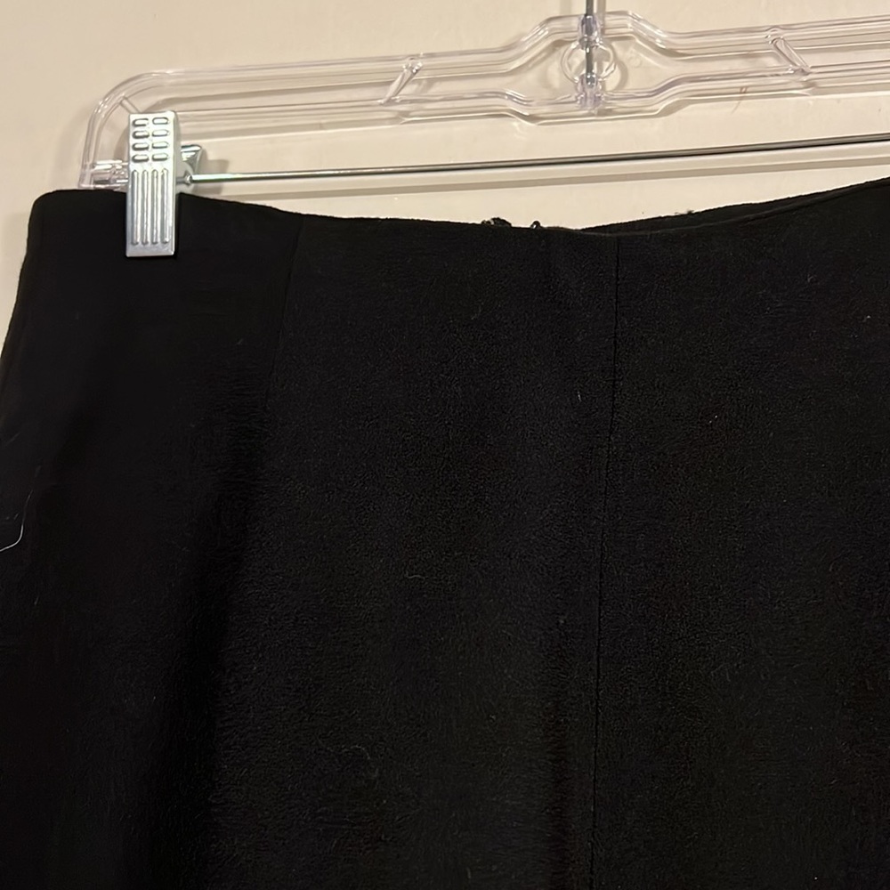 Laura Madrigano black 100% wool gabardine. Back hidden zip closure   Fully lined - Picture 2 of 7